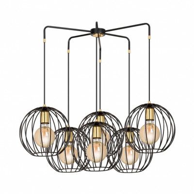 ALBIO 6 Taklampa, Svart