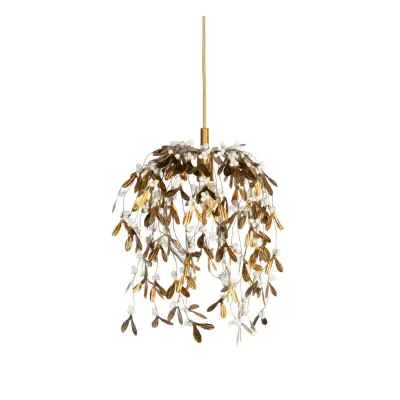 Alde&Lind Taklampa Mistel H40 antikguld