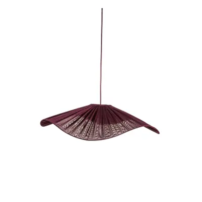 Alde&Lind Taklampskärm Monstera D78 s/s Nivi plommon