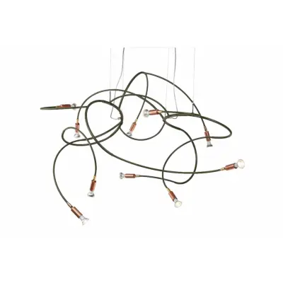 Andromeda taklampa, Olivgrön