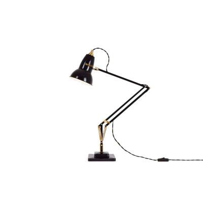 Anglepoise - Original 1227 Brass Skrivbordslampa Jet Black