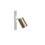 ANTIDARK - Designline Tube spot PRO Vit/Mässing