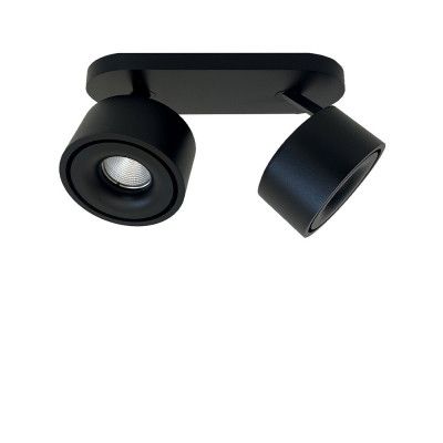 ANTIDARK - Easy Braccio W2100 LED Plafond 2700K Black