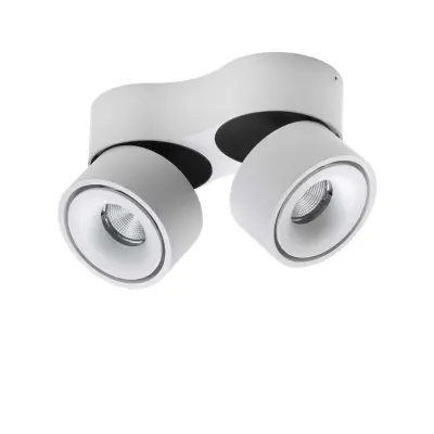 ANTIDARK - Easy Double W2100 LED-taklampa, DTW, vit
