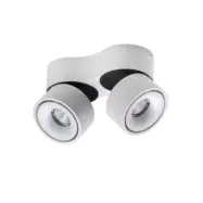 ANTIDARK - Easy Double W2100 LED-taklampa, vit, 2 lampor