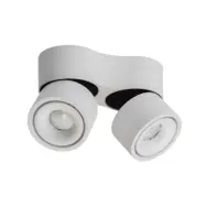 ANTIDARK - Easy Mini Double W275 LED-taklampa 2700K, vit