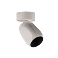 ANTIDARK - Facet W70 LED-taklampa, vit, metall, Ø 7 cm