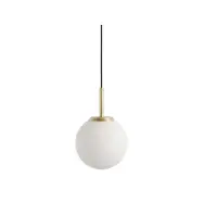 ANTIDARK - Palla P135 LED-pendellampa, opal/mässing, CCT