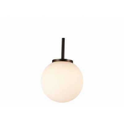 ANTIDARK - Palla P135 LED-pendellampa, opal/titangrå, CCT