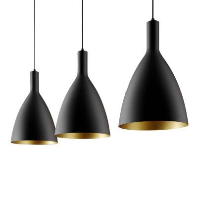 Arcchio - Arthuria 3 Taklampa Black/Gold