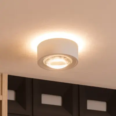 Rotari LED-taklampa, lins, 2 lampor, fast – Arcchio - Vardagsrum - Modern - Metall - Rund
