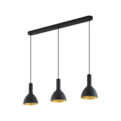 Arcchio - Cosmina 3 Taklampa Black/Gold