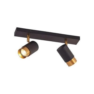 Arcchio - Evaro 2 Plafond Black/Gold