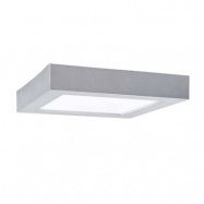 Arcchio - Marlo Plafond Square IP44 3000K Silver/Vit