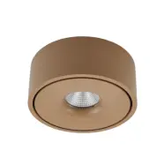 Arcchio - Rotari LED-taklampa brun Ø 12 cm upp och ner
