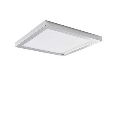 Arcchio - Solvie LED Plafond Square Silver/Vit