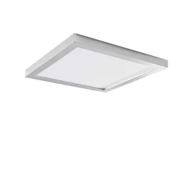 Arcchio - Solvie LED Plafond Square Silver/Vit