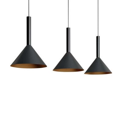 Arcchio - Tadej 3 Taklampa Black/Gold