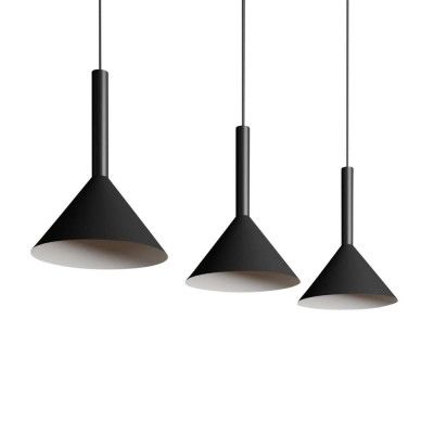 Arcchio - Tadej 3 Taklampa Black/White