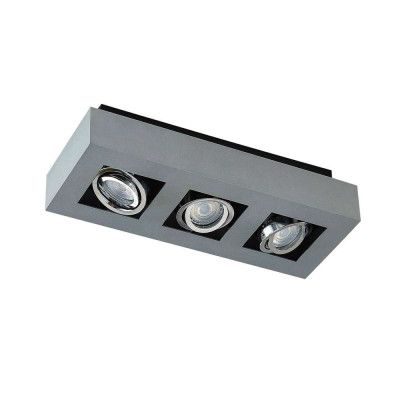 Arcchio - Vince 3 Plafond Silvergrey