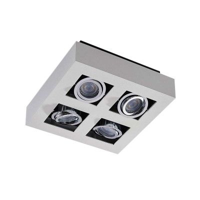 Arcchio - Vince 4 Plafond Square Vit