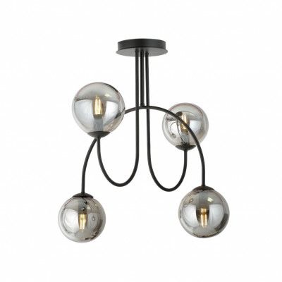 ARCHI 4A Taklampa, Svart/Grafit