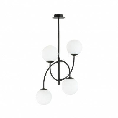 ARCHI 4B Taklampa, Svart/Vit