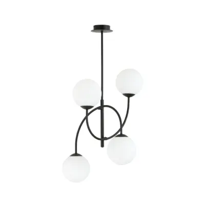 ARCHI 4B Taklampa, Svart/Vit