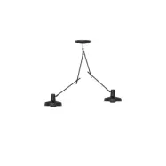 Arigato double taklampa, svart