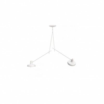 Arigato taklampa double lång, vit