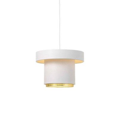 Artek - A201 Taklampa White/Brass