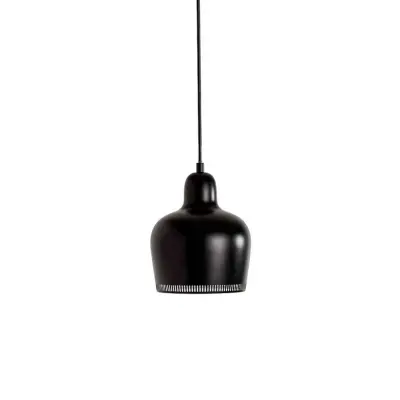 Artek - A330S Golden Bell Taklampa Black/White