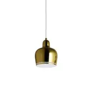 Artek - A330S Golden Bell Taklampa Brass/White