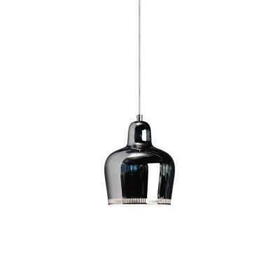 Artek - A330S Golden Bell Taklampa Chrome/White