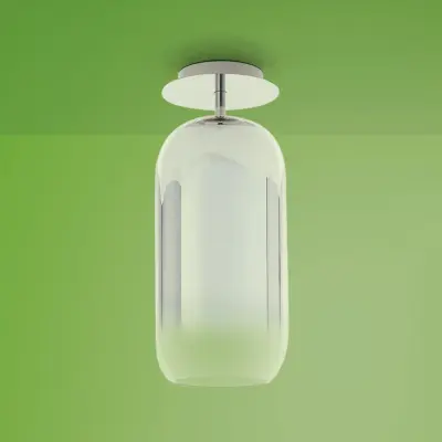 Artemide - Gople Mini Plafond Silver