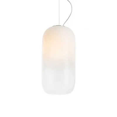 Artemide - Gople Mini Taklampa White/White
