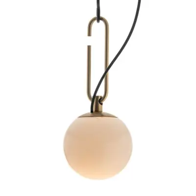 Artemide - Nh 14 S Taklampa Black/Brass