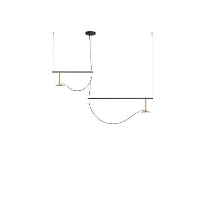 Artemide - Nh S3 2 Bracci Taklampa Black/Brass