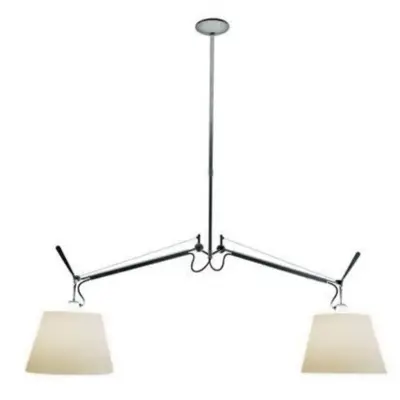 Artemide - Tolomeo Basculante Taklampa Ø320 Pergament