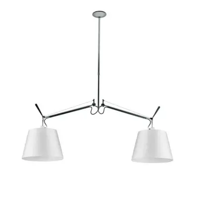 Artemide - Tolomeo Basculante Taklampa Ø240 Satin
