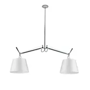 Artemide - Tolomeo Basculante Taklampa Ø320 Satin