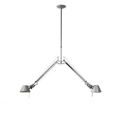 Artemide - Tolomeo Due Bracci Taklampa Alu