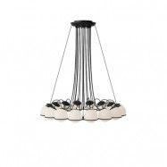 Astep - Model 2109/16 Taklampa Ø14 Opal/Black