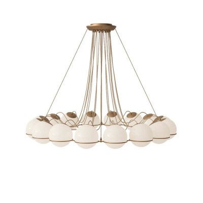 Astep - Model 2109/16 Taklampa Ø20 Opal/Golden