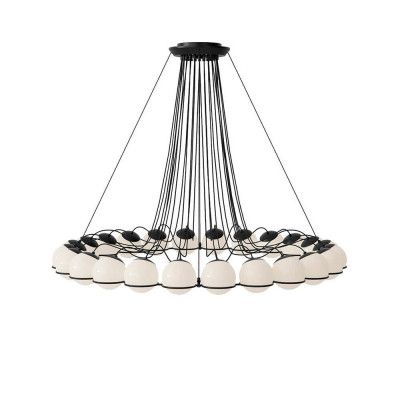 Astep - Model 2109/24 Taklampa Ø14 Opal/Black