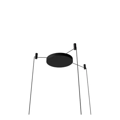 Asteria Micro Cluster 3 Taklampa 25 cm Svart