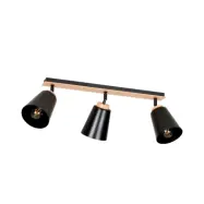 ATLAS 3 Taklampa, Svart