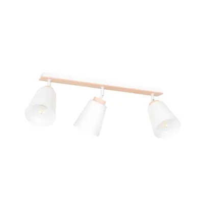 ATLAS 3 Taklampa, Vit