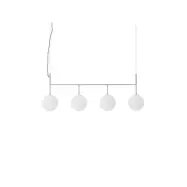 Audo Copenhagen - TR Bulb Suspension Frame Taklampa Polished Steel