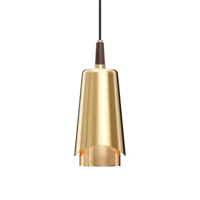 Audo Copenhagen - Umanoff Taklampa Brass/Walnut